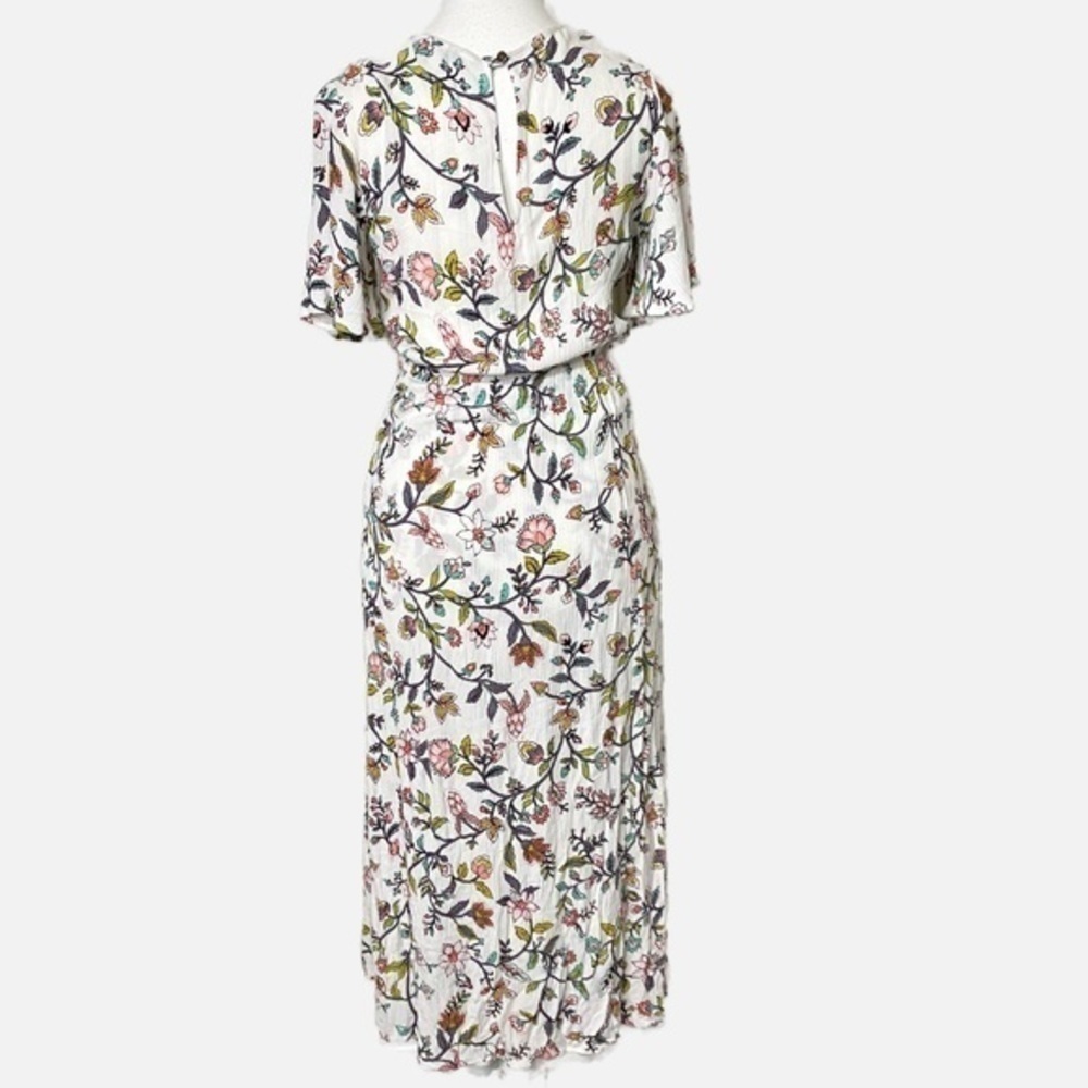 Speechless White Floral Romper with Hi Lo Dress Style in Back - Picture 2 of 10